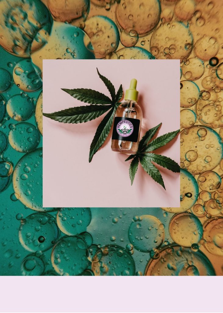 Image showing CBD tincture.