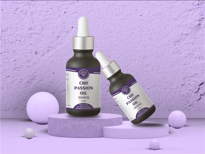 Image showing CBD Passion Oil Topical 1000 mg.