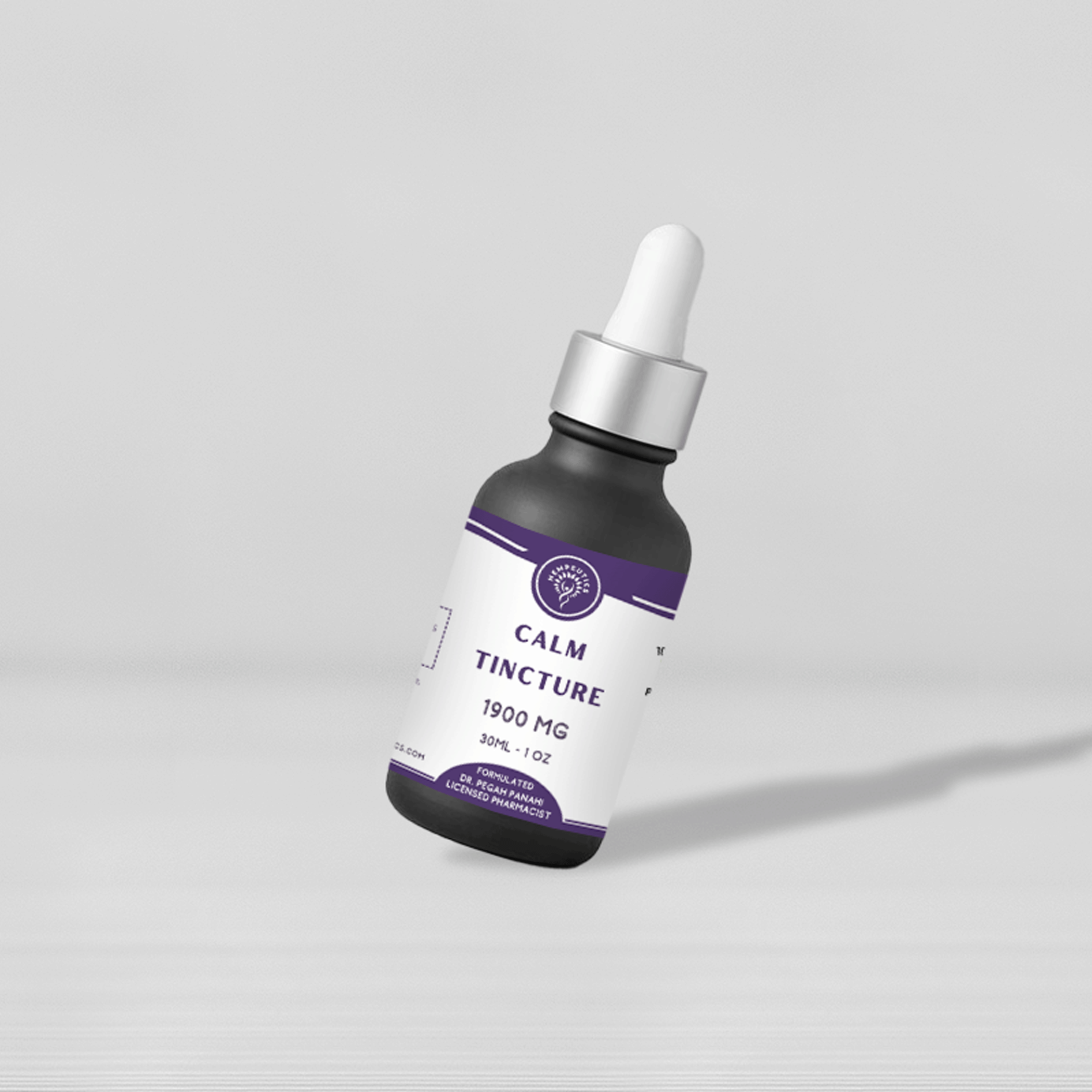 Image showing Calm Tincture 1900 mg tincture.
