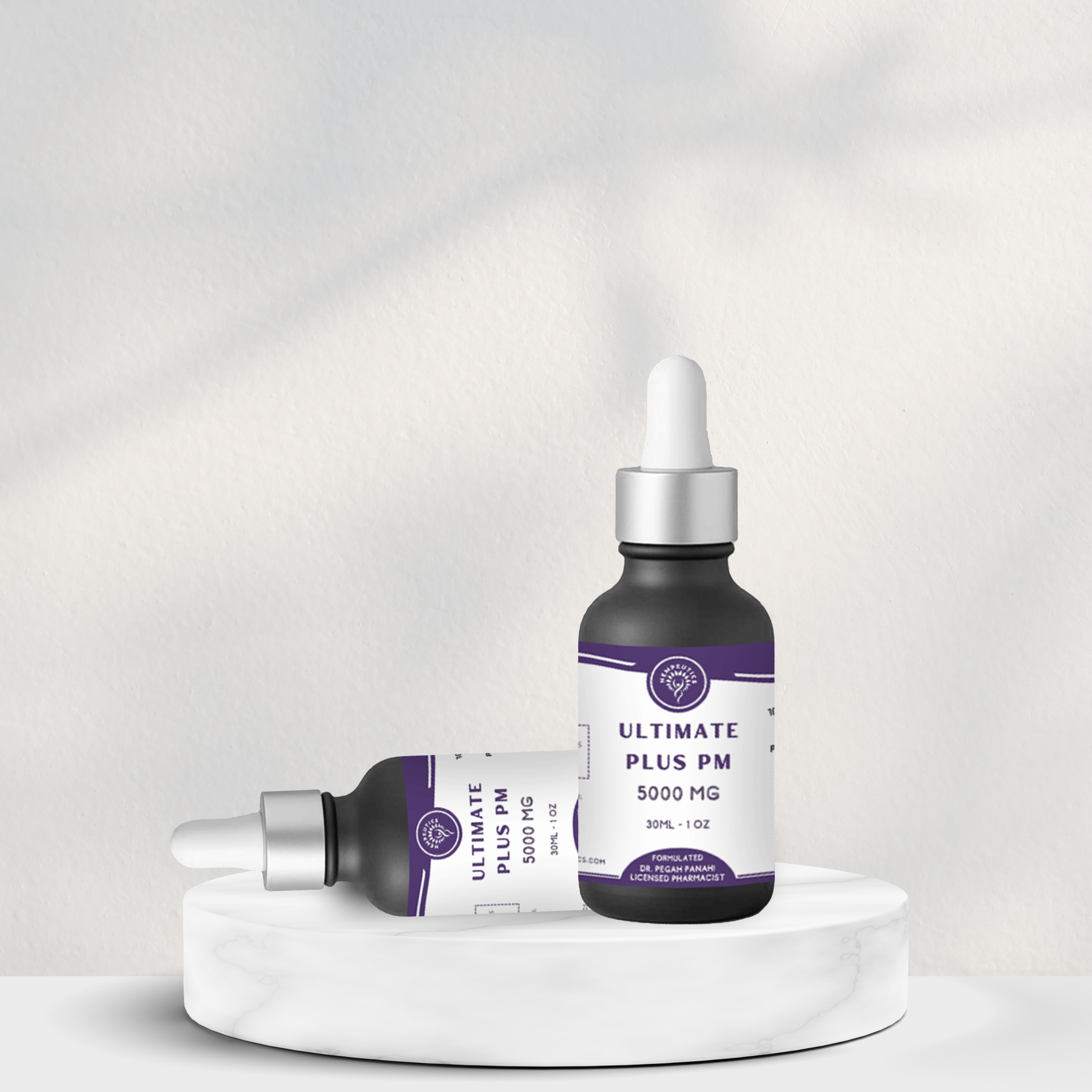 Image showing Ultimate Plus PM 5000 mg tincture.