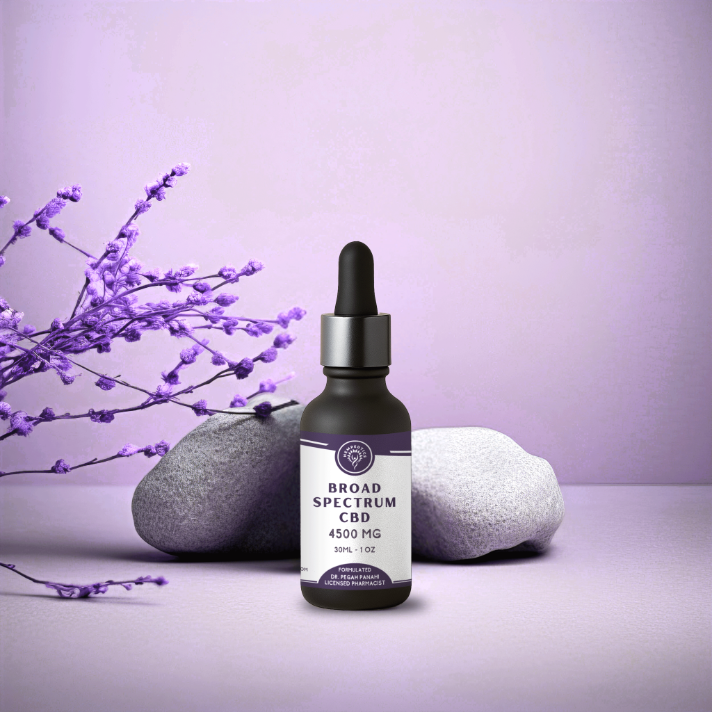 Image showing CBD Broad Spectrum tincture 4500 mg.