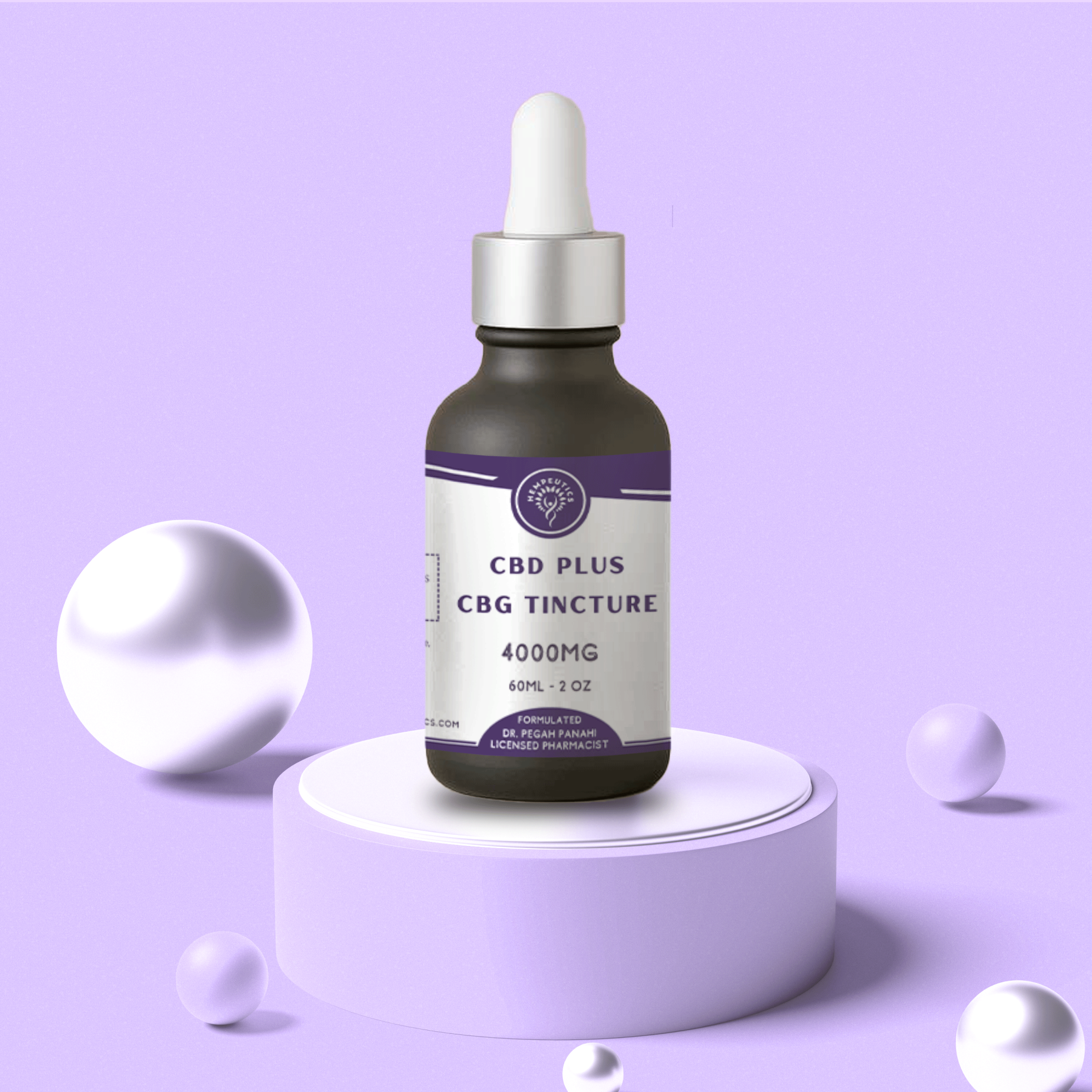 CBD Plus CBG Tincture 4000 mg tincture.