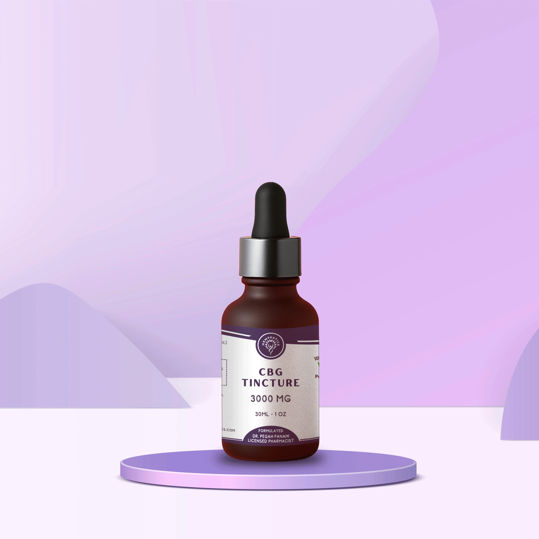 Image showing CBG tincture 3000 mg.