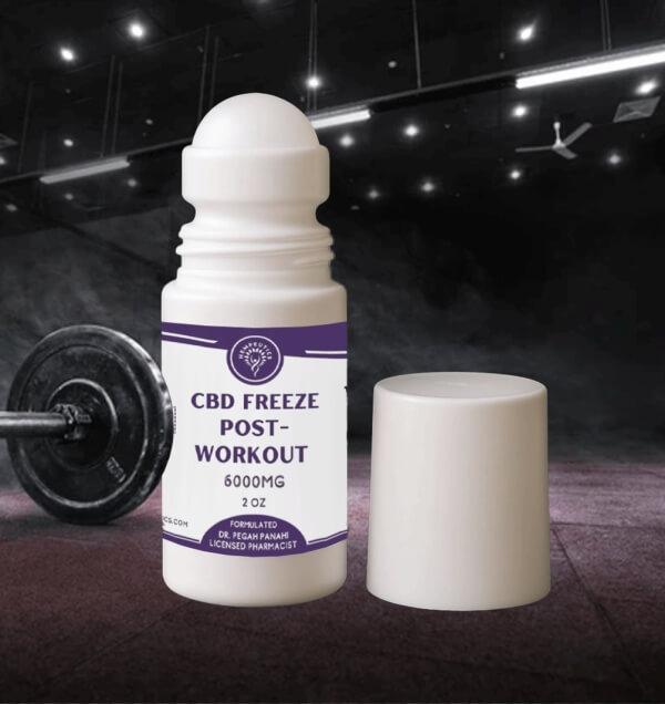 Image depicting CBD Freeze post-workout cream